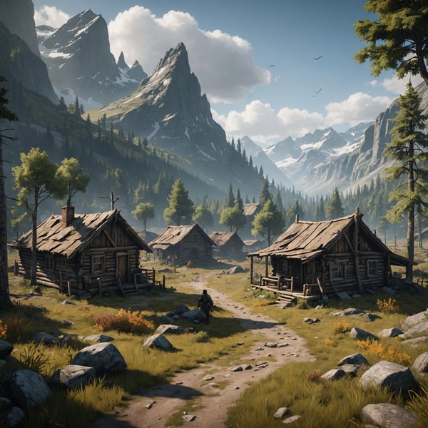 Quels défis se posent lors de la création d'un jeu de survie en monde ouvert basé sur des environnements réels?